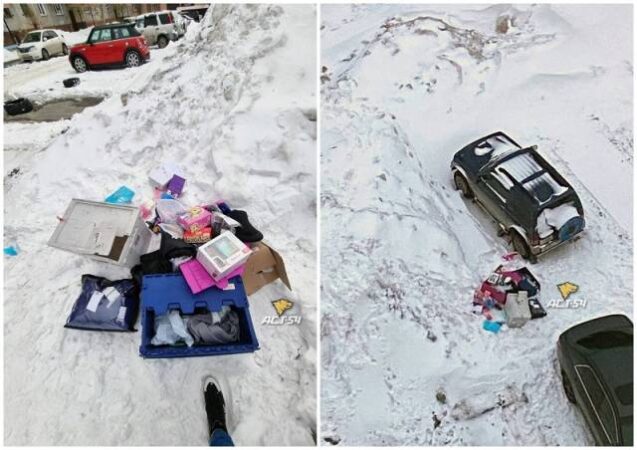 В Новосибирске неизвестные похитили из грузовика товары интернет-магазина OZON