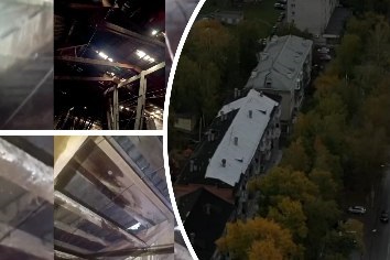 Новосибирцы пожаловались Бастрыкину на дырявую крышу жилого дома