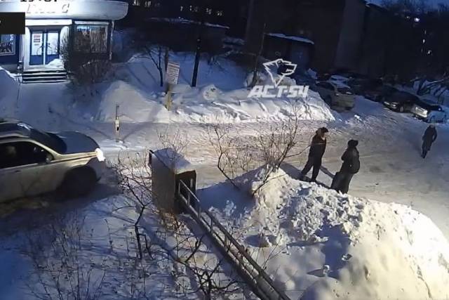 В Новосибирске мужчина напал на женщину с ребёнком на улице