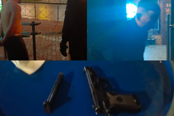 Посетители кальянной в Новосибирске угрожали официантам пистолетом