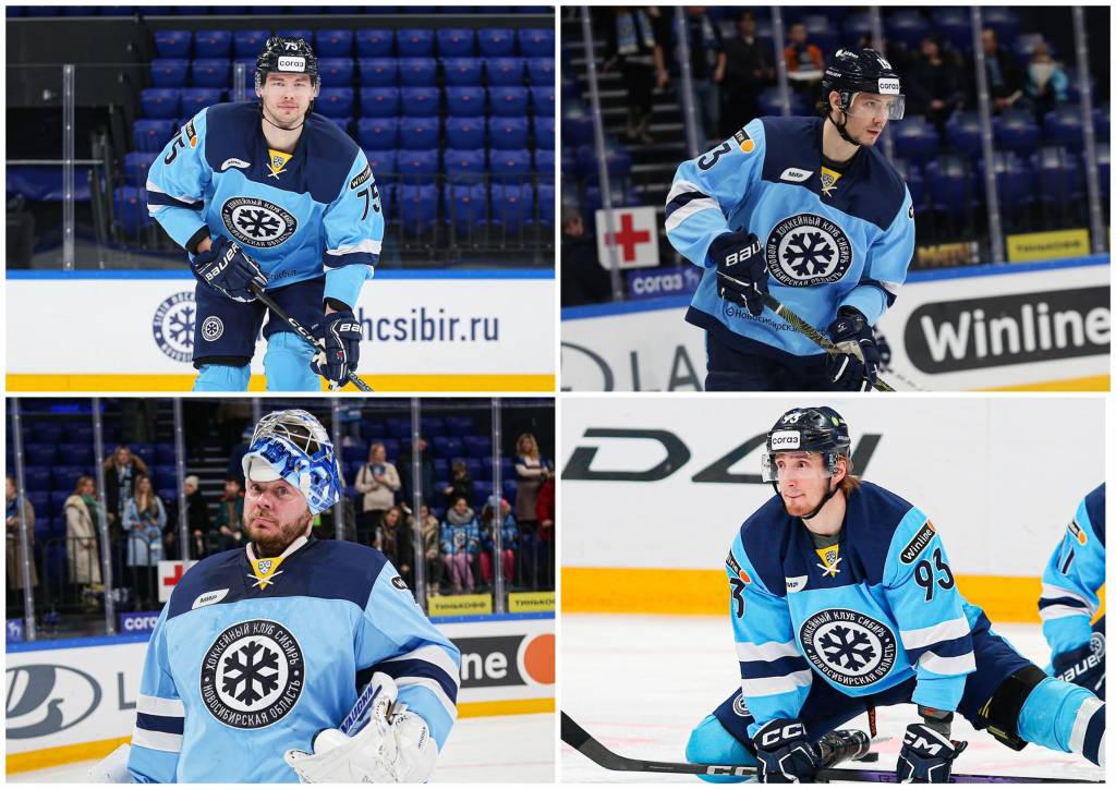 Новосибирский ХК «Сибирь» расстался с четырьмя игроками
