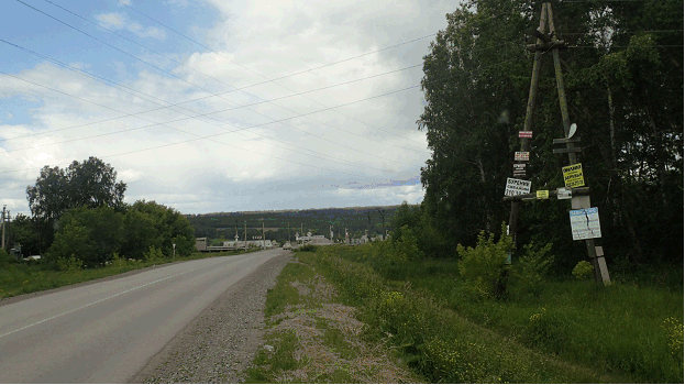 Более 200 незаконных рекламных конструкций убрали с новосибирских трасс