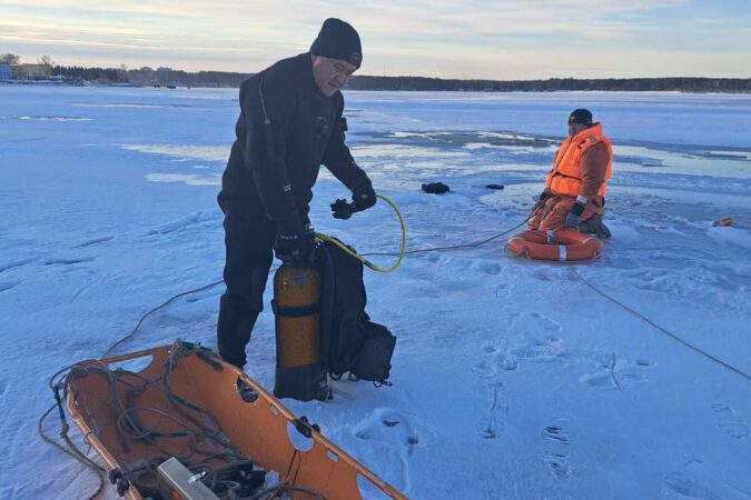Под Новосибирском нашли тело утонувшего рыбака