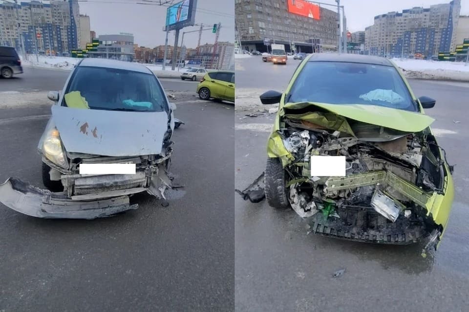 В Новосибирске в ДТП на левом берегу пострадали женщина и ребёнок