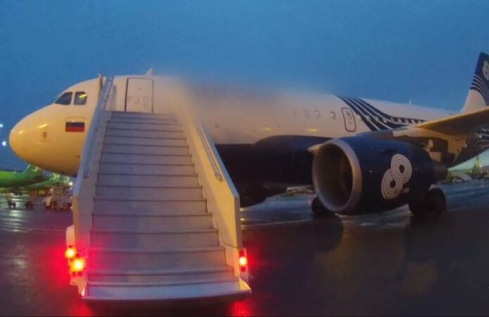 Жителя Алтая задержали в Новосибирске за курение на борту самолета