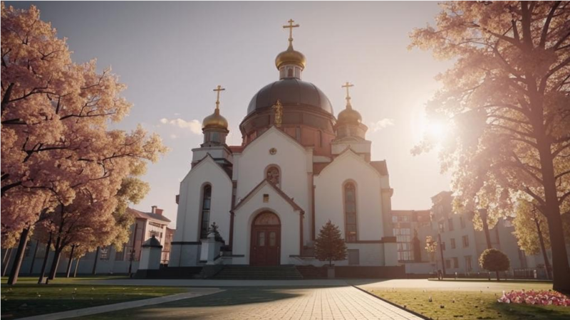 В Новосибирске сотни верующих посетили храмы на Пасху