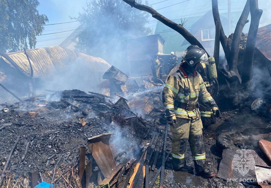 В Новосибирской области за неделю произошло более 300 пожаров