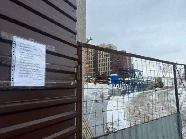 В Новосибирске прокуратура пресекла земельные работы у Оби