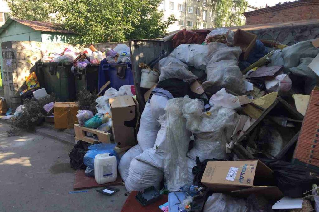 Мэр Новосибирска ввел режим повышенной готовности из-за мусорного коллабса