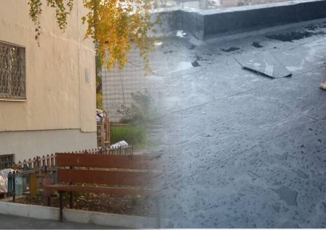 «Почему мы это терпим!?»: новосибирцы возмущены ремонтом крыши дома на Добровольческой