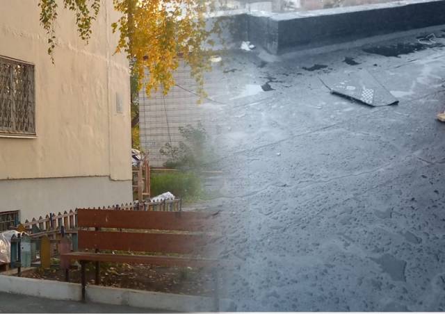 «Почему мы это терпим!?»: новосибирцы возмущены ремонтом крыши дома на Добровольческой