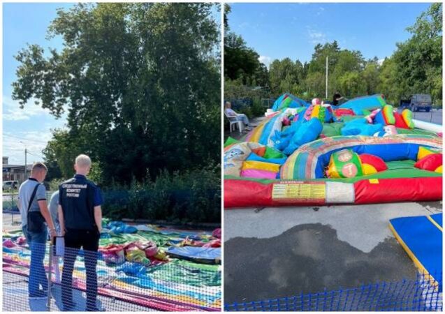 Следователи проведут проверку из-за травмирования ребенка на батуте в Искитиме