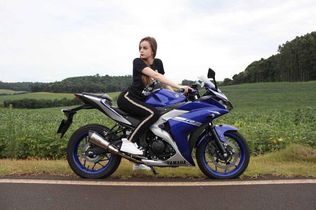 В Новосибирске девушка на мотоцикле сбила собаку и слетела в кювет