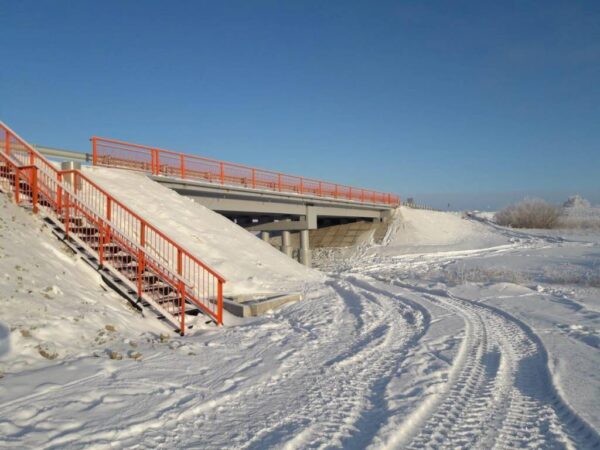 В Новосибирской области мост через реку Шариха отремонтировали за 23 миллиона рублей