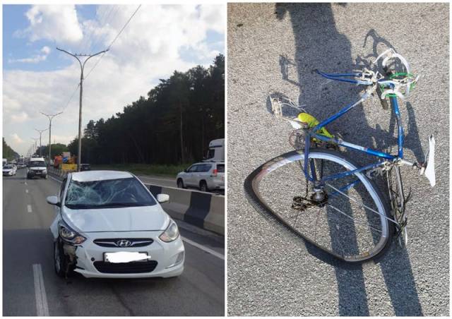 Под Новосибирском иномарка насмерть сбила велосипедиста