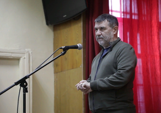 В Новосибирске режиссер Евгений Гришковец встретился с участниками СВО