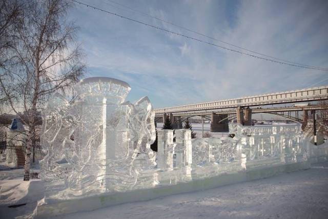В Новосибирске ледовый городок на набережной откроют 30 декабря