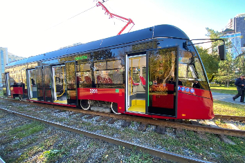 В Новосибирске запустят 20 обновлённых трамваев