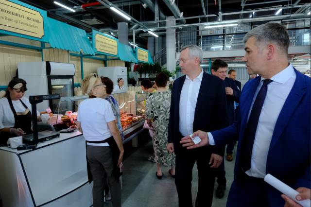 Продукция новосибирских производителей на любой вкус: губернатор оценил условия