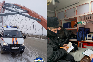 Девушка попыталась спрыгнуть с Бугринского моста Новосибирска