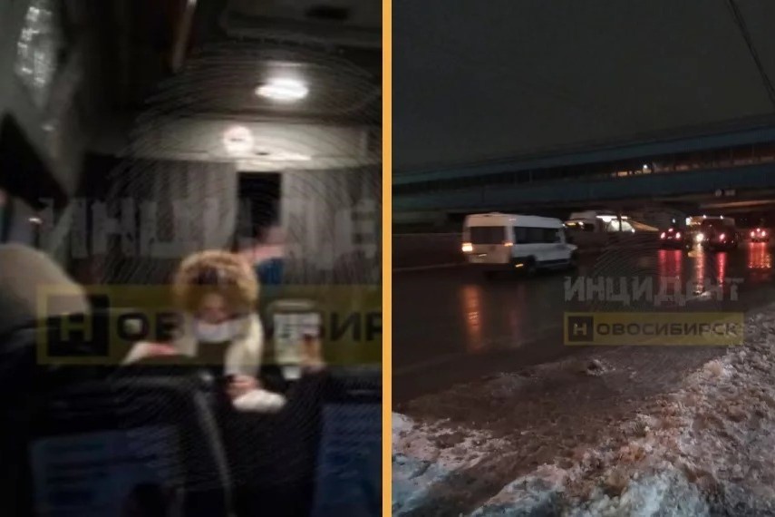 В Новосибирске водитель маршрутки высадил в снег ребенка-инвалида