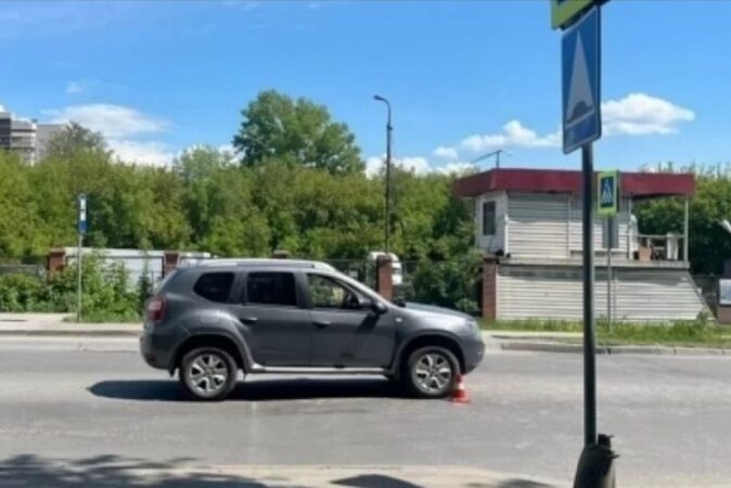 В Новосибирске водитель «Nissan» сбил девочку на пешеходном переходе