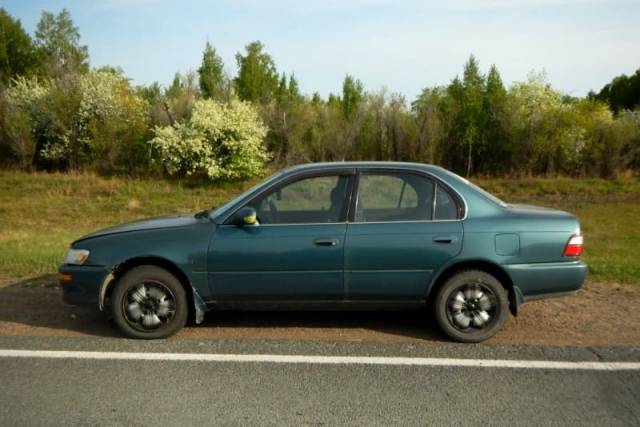 В Новосибирской области у автоугонщика закончился бензин посреди трассы
