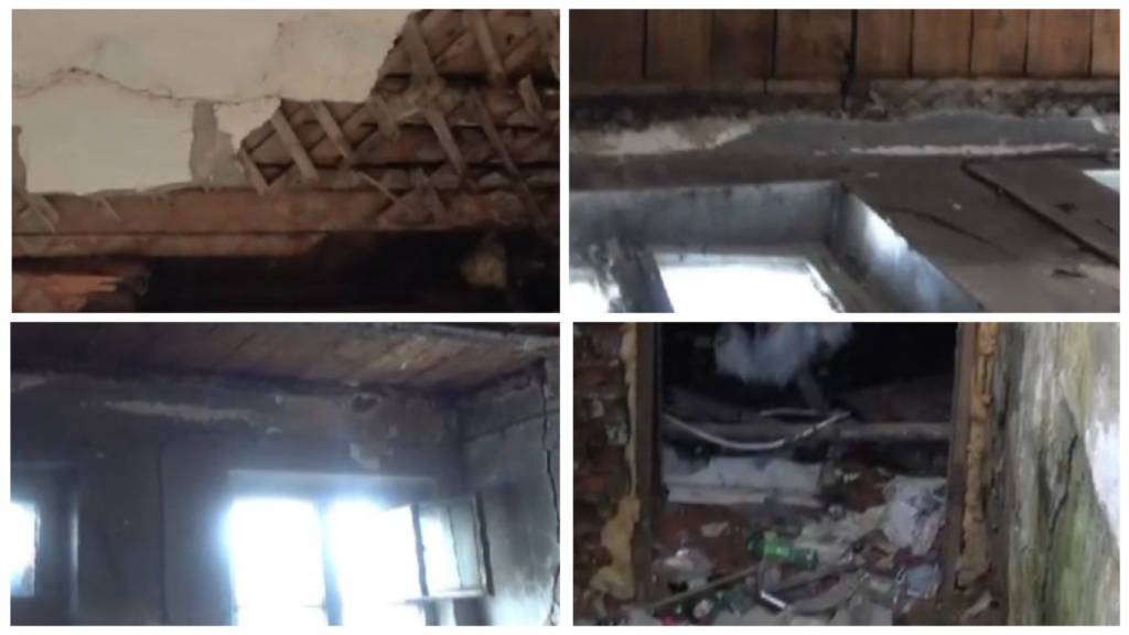 Жители аварийного дома в Новосибирске пожаловались Бастрыкину