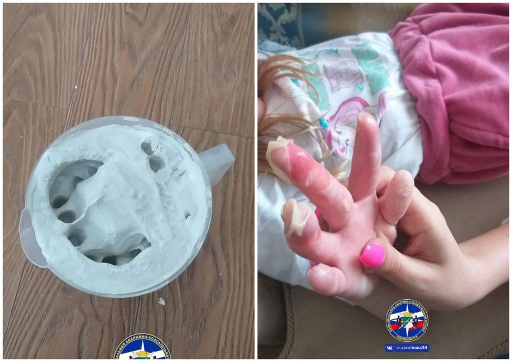 В Новосибирске спасатели помогли девочке