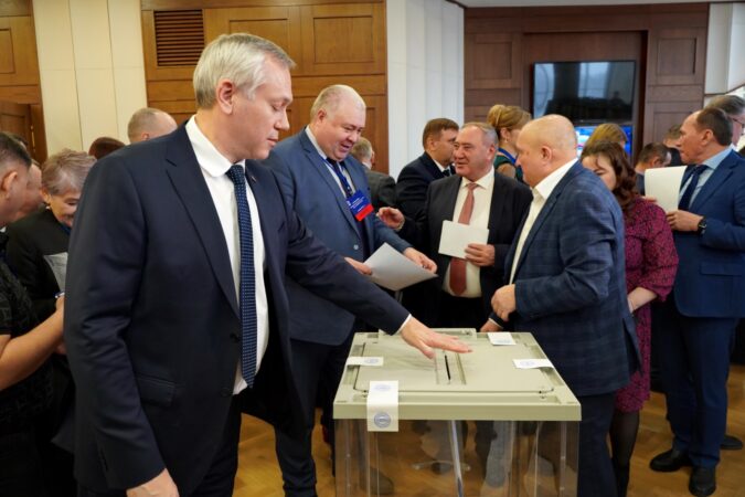 В Новосибирском реготделении «Единой России» обновился состав президиума и политсовета