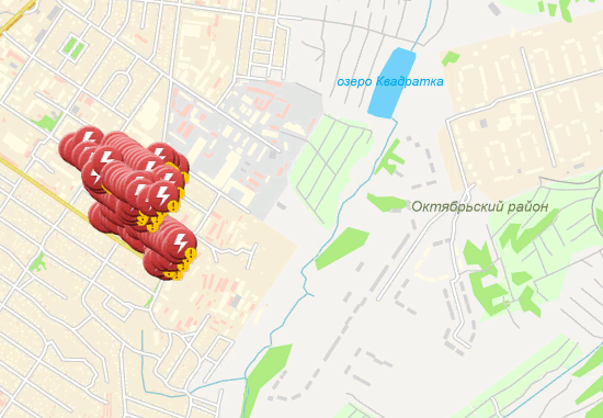 В Новосибирске 6 января произошло 140 аварийных отключений электричества