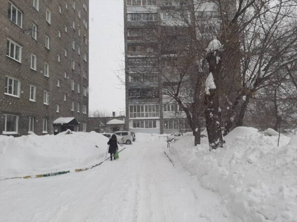 С улиц Новосибирска за неделю вывезли 276 тысяч кубометров снега