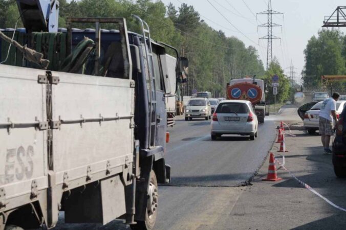 В Новосибирске в 2023 году на ремонт дорог Советского района потратили 620 миллионов рублей