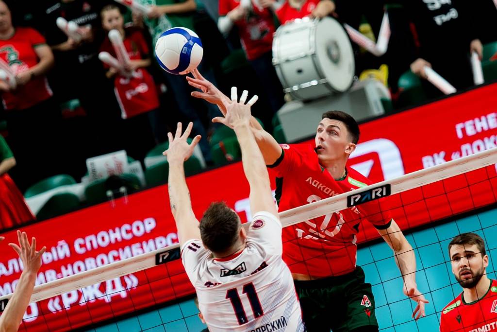 Новосибирский волейбольный клуб «Локомотив» победил дома «Енисей» из Красноярска