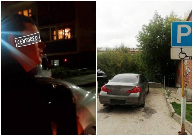 В Новосибирске владелец Infiniti напал на отца ребенка-инвалида из-за парковочного места