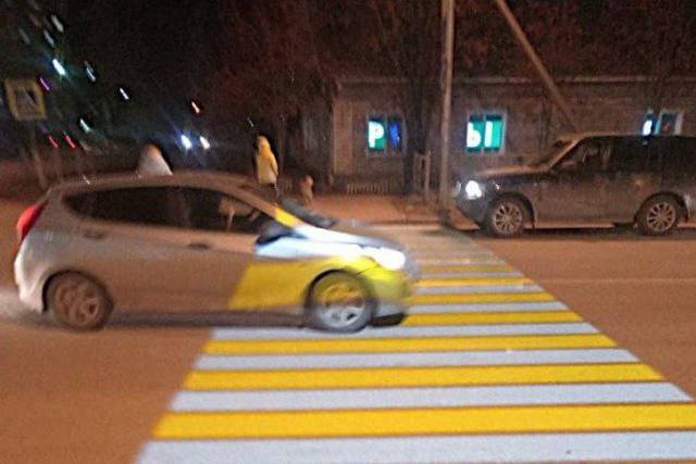 Под Новосибирском установили светящиеся «зебры» за полмиллиона