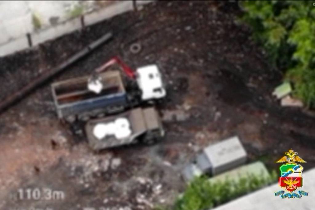 Похитителей цветмета вычислили с беспилотника в Новосибирске