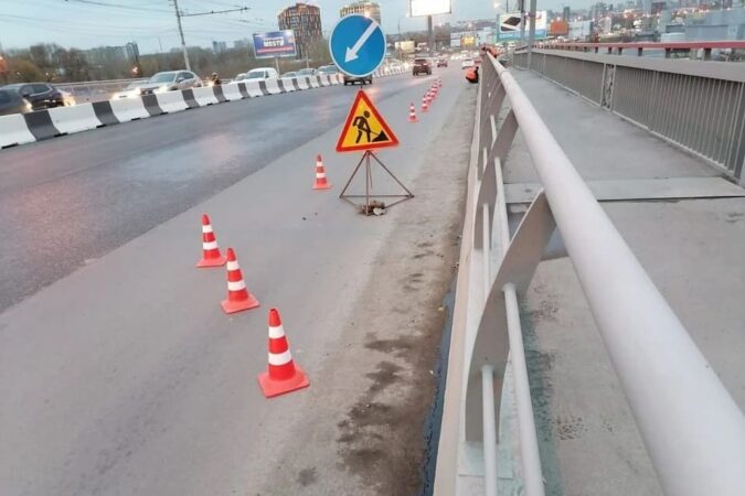 В Новосибирске заканчивают ремонт путепровода возле Димитровского моста