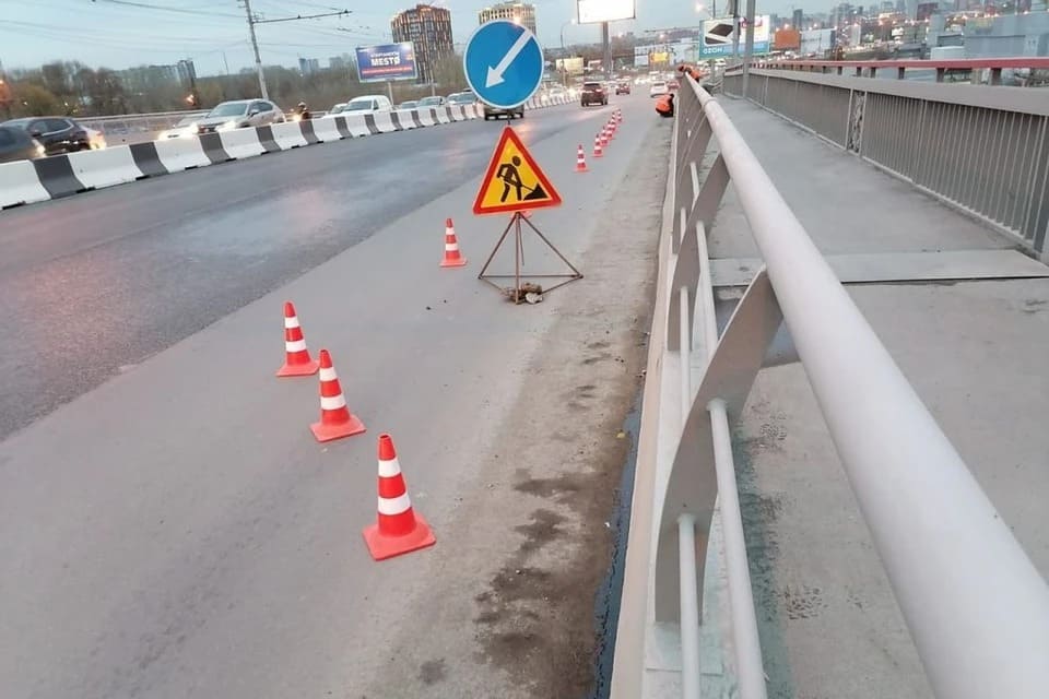В Новосибирске заканчивают ремонт путепровода возле Димитровского моста