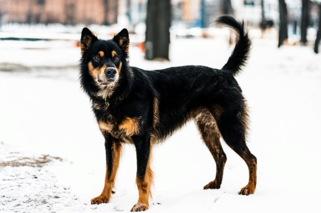 Жители нескольких улиц Новосибирска страдают от нашествия агрессивных бродячих собак