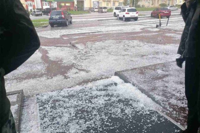 В Новосибирской области прогнозируют град