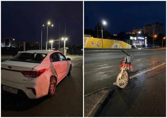 В Новосибирске ищут свидетелей ДТП с иномаркой и мотоциклом