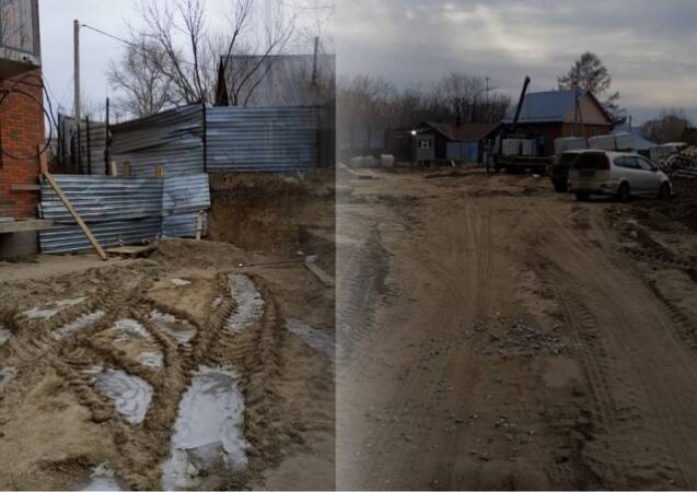 «Перекрывают кислород»: застройщик хочет заблокировать единственный проезд к дому новосибирцев