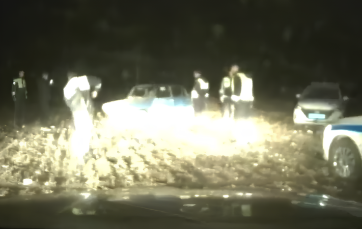 В Оби полицейские остановили нарушителя ПДД с помощью табельного оружия