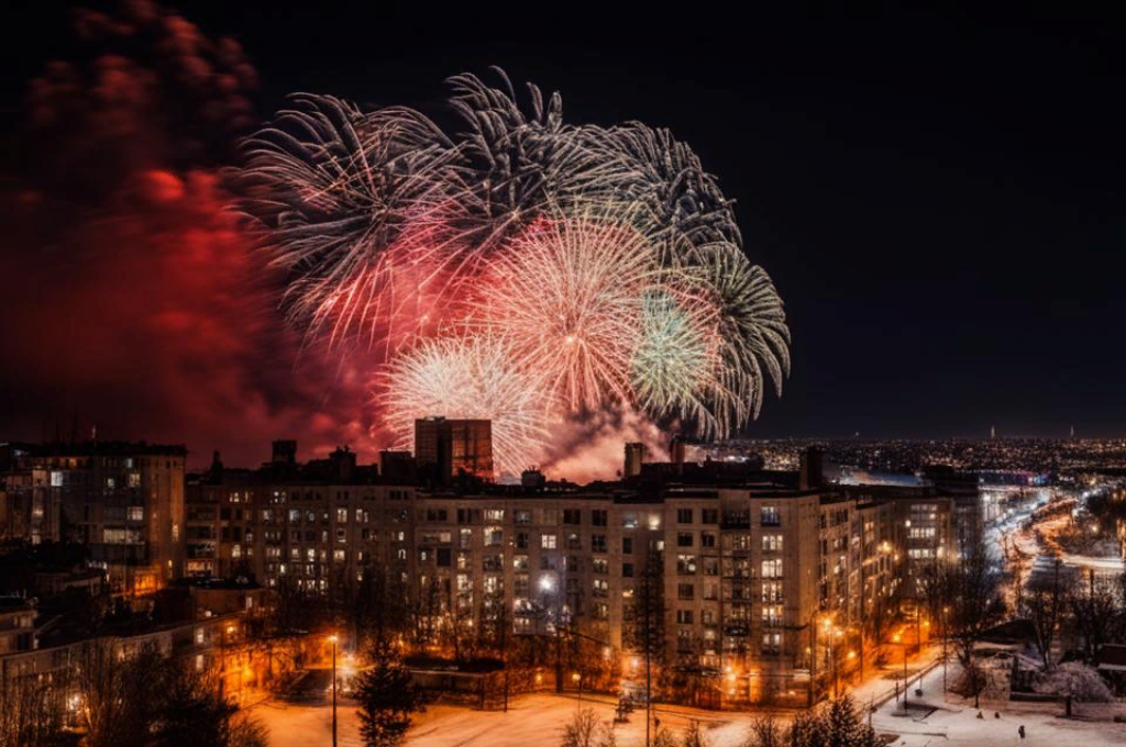 В Новосибирске 23 февраля из-за салюта перекроют площадь Будагова