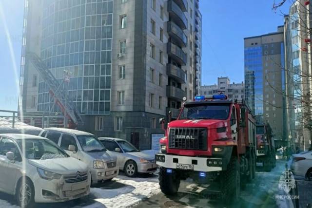 В Новосибирске Путин спас мать с младенцем на пожаре