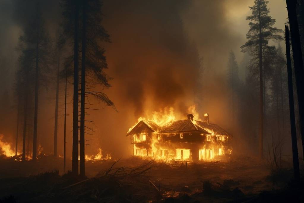 Неумелые киллеры из Новосибирска за миллион подожгли коттедж с детьми