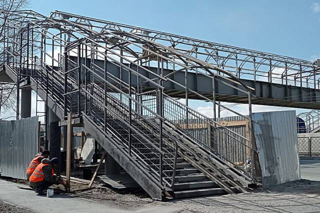 В Новосибирске за 13 миллионов рублей создадут антивандальный мост