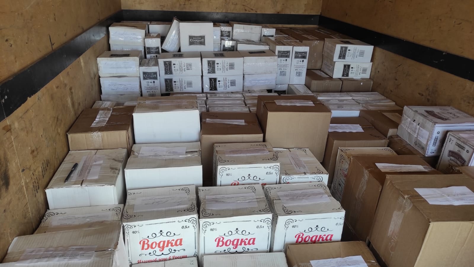 Водителя оштрафовали на 2 миллиона за перевозку контрафактного алкоголя из Новосибирска в Купино