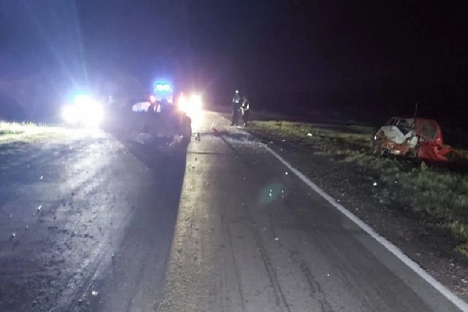 В Новосибирской области произошло страшное ДТП с двумя иномарками